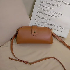 Vintage Messenger Bag Small Shoulder Crossbody Doctor Bag Women