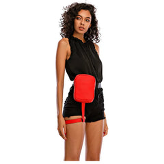 High Pu Women Drop Leg Bag Fanny Pack Motorcycle