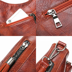 High Purse Leather Handbags Women Shoulder Bags Crossbody Bag For Women Bag Fema