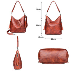 High Purse Leather Handbags Women Shoulder Bags Crossbody Bag For Women Bag Fema
