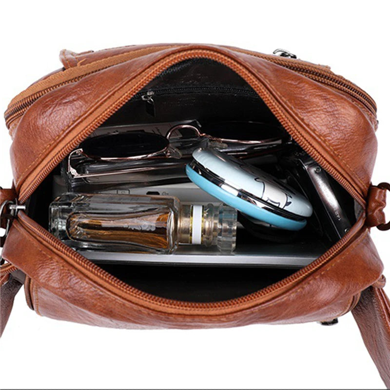 High Purse Leather Handbags Women Shoulder Bags Crossbody Bag For Women