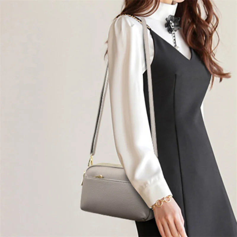 Leather Handbag Women Shoulder Bag Crossbody Bag