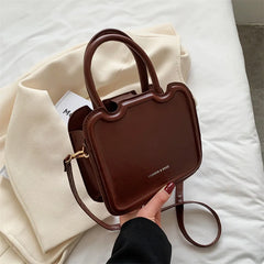Retro Small Handbags Crossbody Sling Bags PU Leather Purses Shoulder Bag