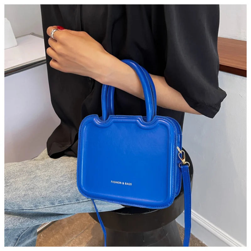 Retro Small Handbags Crossbody Sling Bags PU Leather Purses Shoulder Bag