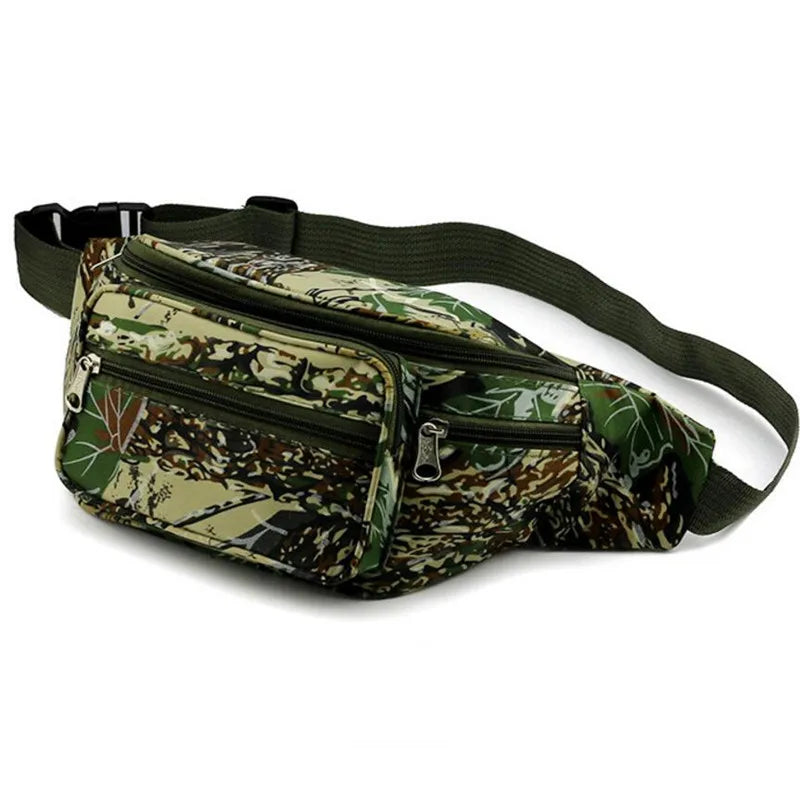 High Ride Travel Camouflage Waist Bag Bananka Travel Leisure Fanny Pack