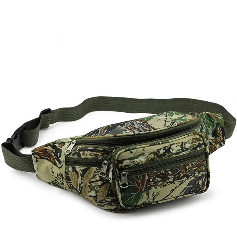 High Ride Travel Camouflage Waist Bag Bananka Travel Leisure Fanny Pack