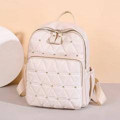 High Rivet Oxford Women Backpacks Student S...