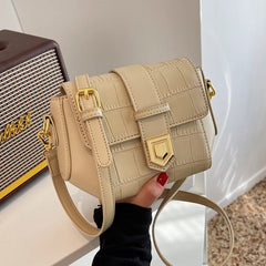 Stone Pattern Texture Mini Crossbody Bag for Women