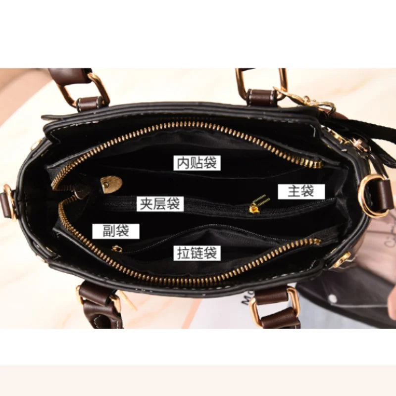 High Ladies Messenger Handbag Autumn Winter Shoulder Bag Women
