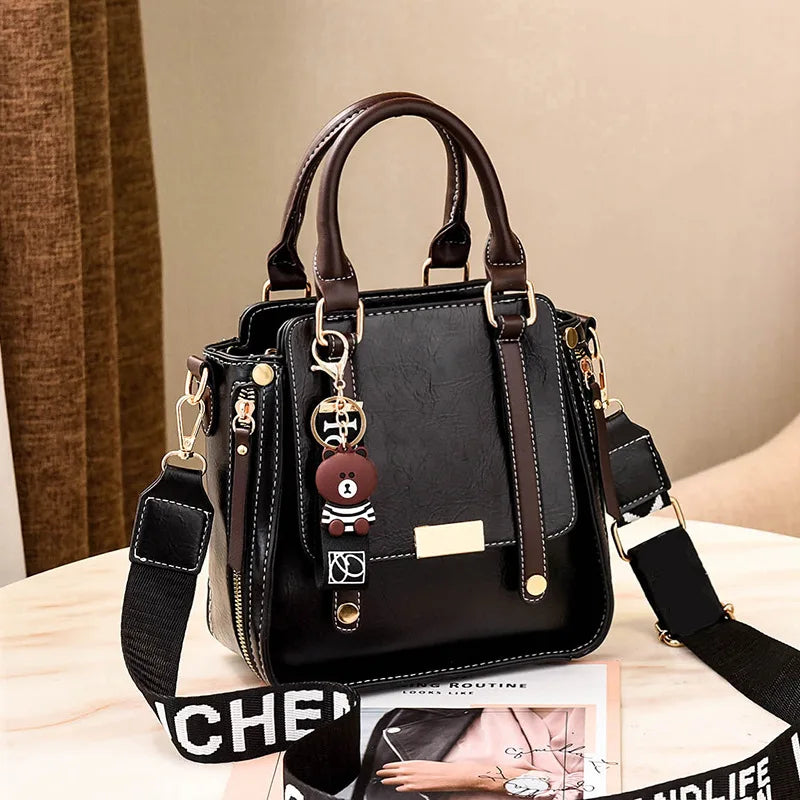 High Ladies Messenger Handbag Autumn Winter Shoulder Bag Women