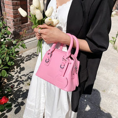 Small PU Leather Shoulder Bag for Women Totes Crossbody Bag