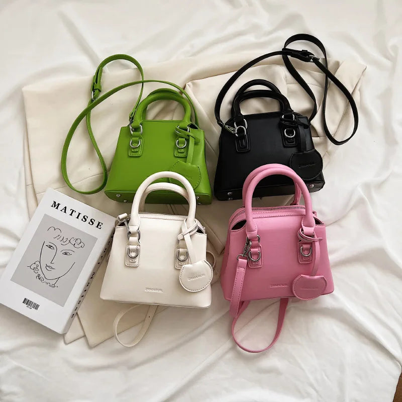 Small PU Leather Shoulder Bag for Women Totes Crossbody Bag