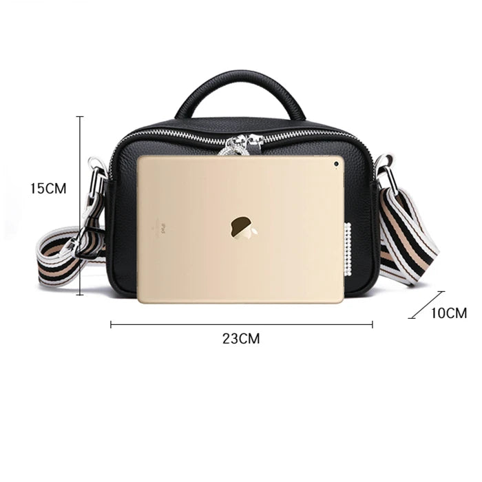 Soft Cowhide Women Shoulder Bag Natural Leather Women Handbags
