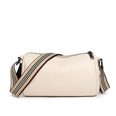High Soft First layer cowhide Ladies Shoulder Bag Women Rivet Leather Handbag