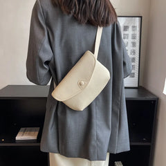 Soft Leather Anti Theft Chest Bag Crossbody Bag