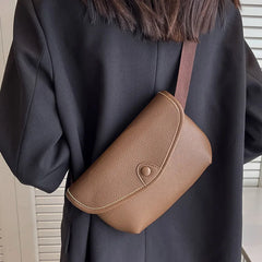 Soft Leather Anti Theft Chest Bag Crossbody Bag