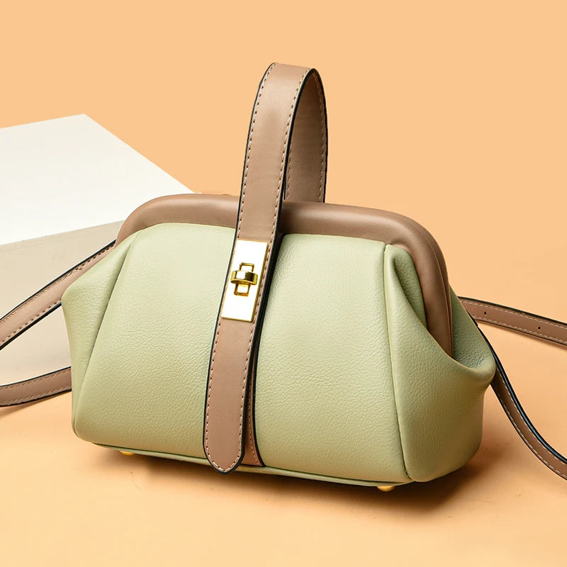 Soft Leather Crossbody Bag for Women Handbags Female Casual Shoulder Bags