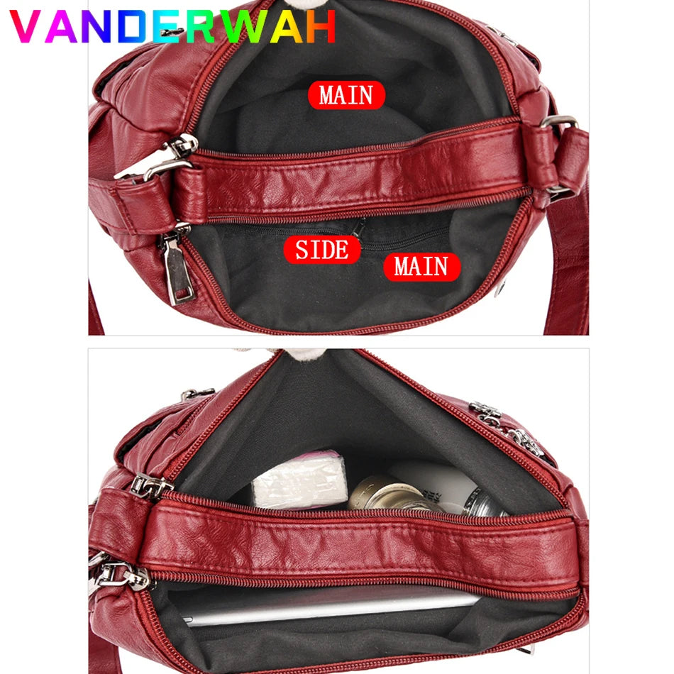 Soft Leather Purses and Handbags Women Bags Crossbody Shoulder Bags for Women