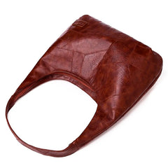 Soft Leather Shoulder Bag Women Winter Handbag Casual Lady Totes Bag
