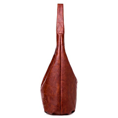 Soft Leather Shoulder Bag Women Winter Handbag Casual Lady Totes Bag