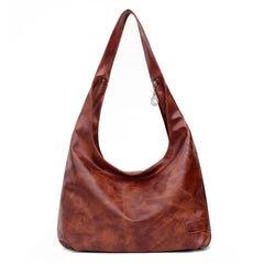 Soft Leather Shoulder Bag Women Winter Handbag Casual Lady Totes Bag