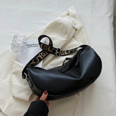 Vintage Leather Shoulder Bag for Women Crossbody Large Handbag