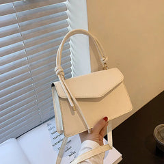 Soft Leather Shoulder Bags For Women Summer Solid Female Handbags
