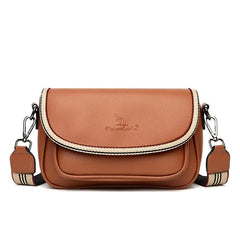 Soft Leather Crossbody Bags for Women Handbags Flap Sac Purses