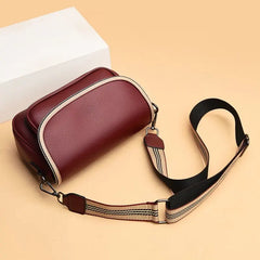 Soft Leather Crossbody Bags for Women Handbags Flap Sac Purses