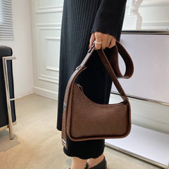 Soft Leather Shoulder Bag for Women Zip Crossbody