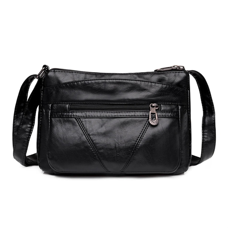Soft Leather Women Bags Trends Shoulder Bag Handbag Purses Classic Crossbody Sac