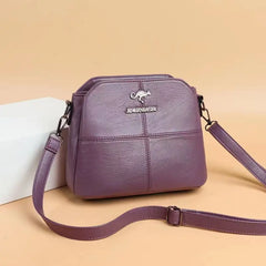 Soft PU Leather Shoulder Crossbody Bags for Women Handbags Messenger Bag