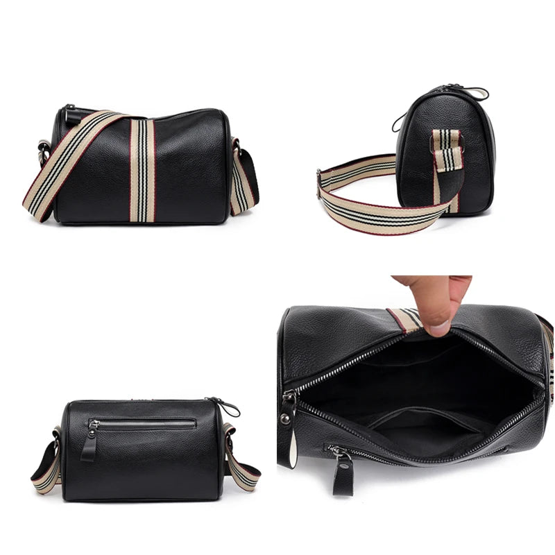 Soft PU Leather Women Shoulder Bags Totes Messenger Bags Ladies Handbags
