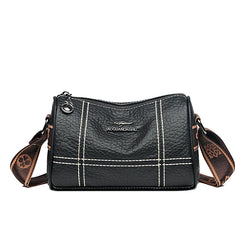 High Solid Leather Shoulder Crossbody Bags For Women Ladies Handbags