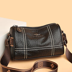 High Solid Leather Shoulder Crossbody Bags For Women Ladies Handbags