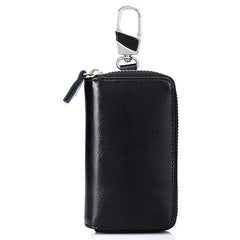 Split Leather KeyChain Unisex Key Bag Car Key Holder Multifunction Organizer