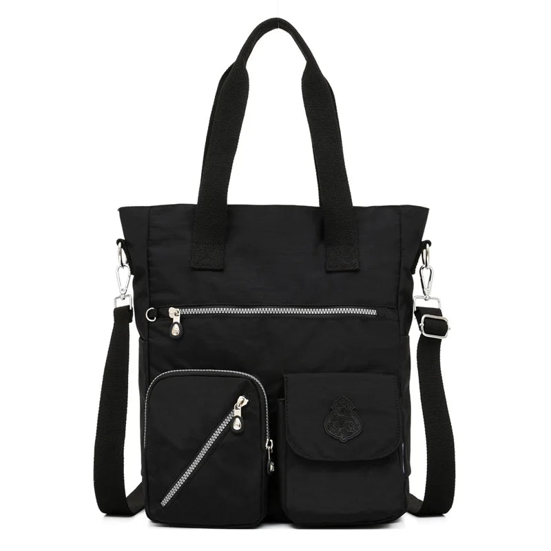 High Top-Handle Messenger Bag Women Nylon Shoulder Beach Crossbody Bag