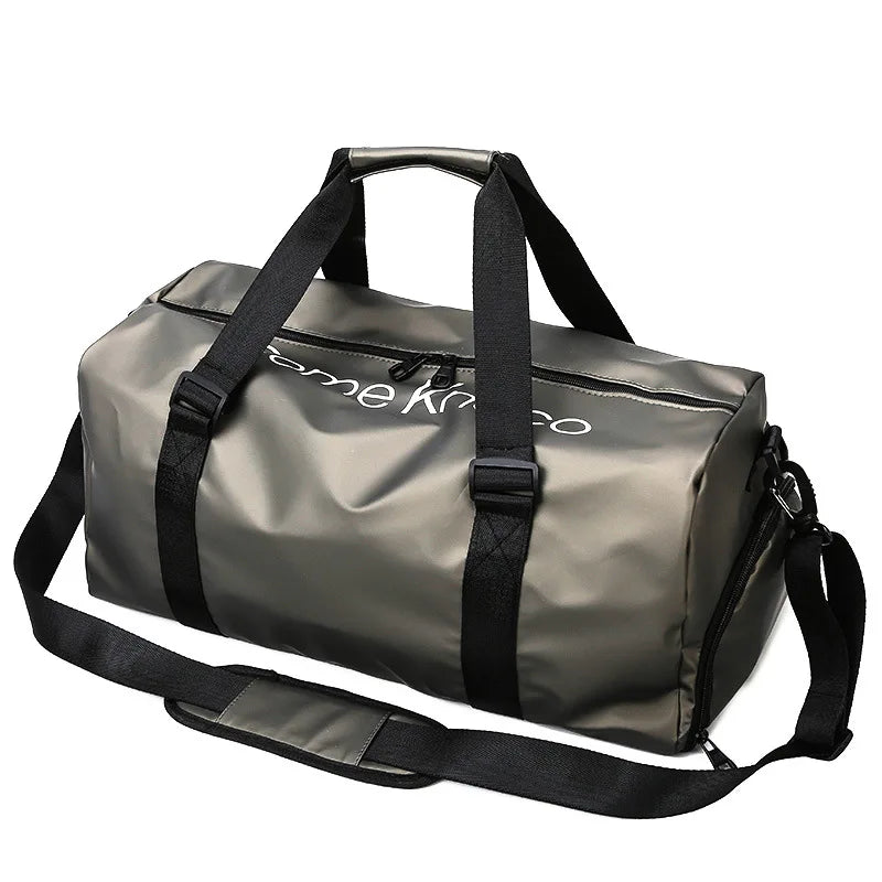 Waterproof Oxford Gym Bag Men Weekender Duffle Overnight Luggage