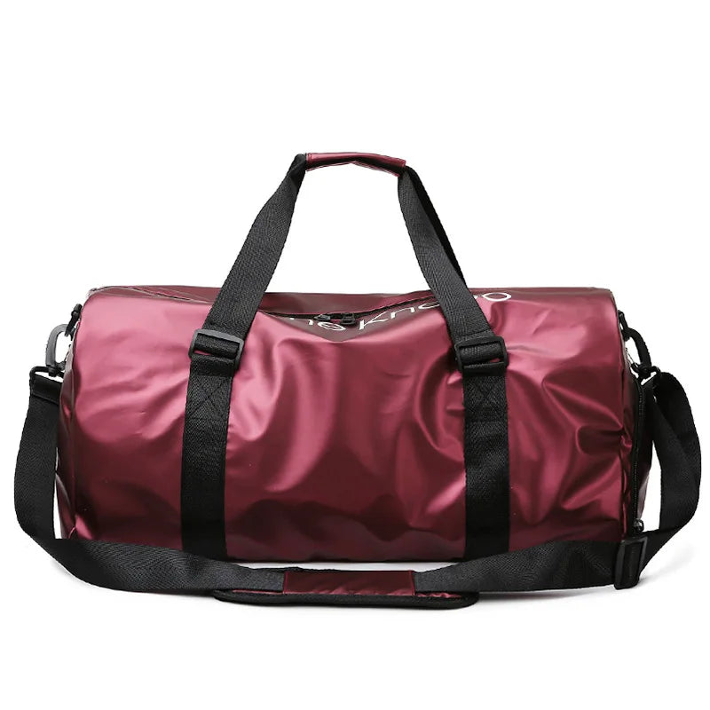 Waterproof Oxford Gym Bag Men Weekender Duffle Overnight Luggage