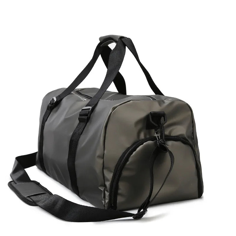 Waterproof Oxford Gym Bag Men Weekender Duffle Overnight Luggage