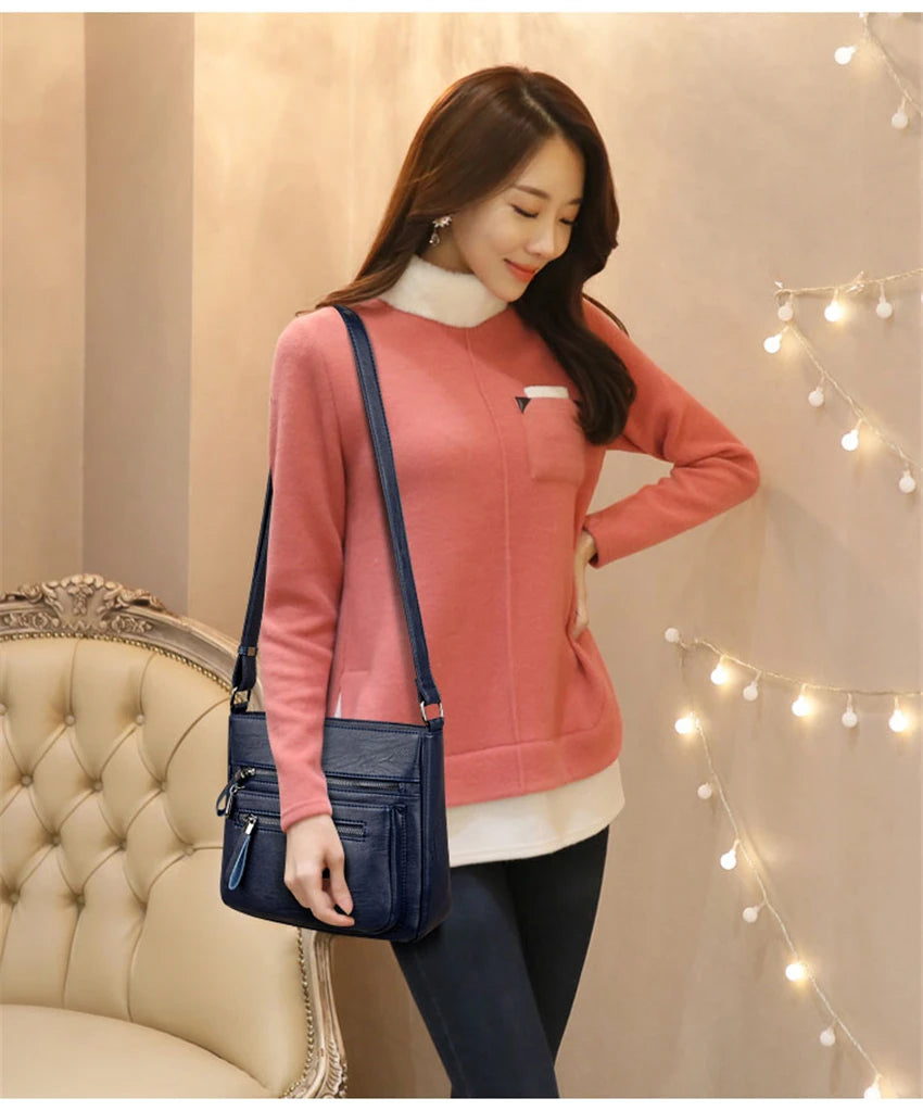 High Vintage Flap Bag Women Messenger Bags Small Crossbody Bags