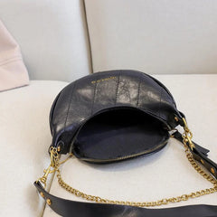 Women's High Waist PU Leather Fanny Pack Crossbody Bag