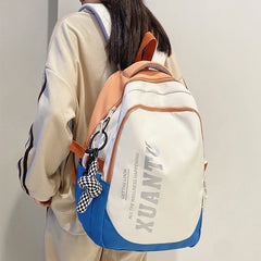 Waterproof Nylon Backpack Women School Bag Teen Girl Shoulder Bag
