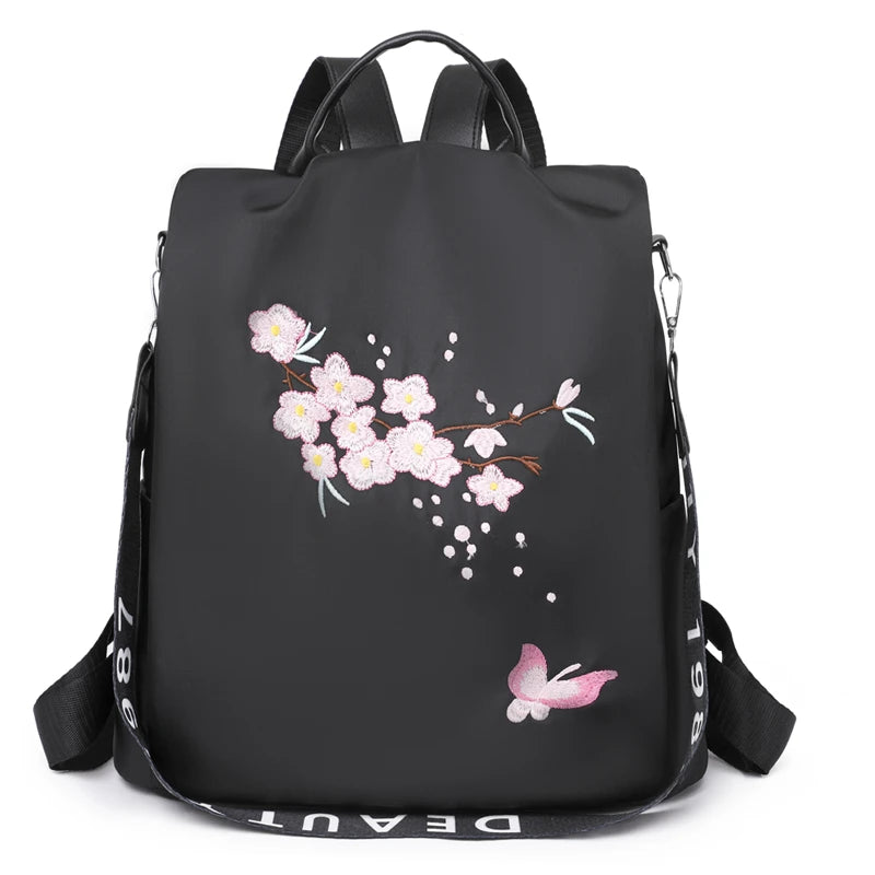 Print Girls School Bag Large Capacity Backpack