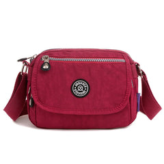 Waterproof Nylon Women Messenger Bag Crossbody Handbag Tote Shoulder Purse
