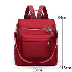 Waterproof Women Backpack Oxford Cloth Shoulder Bags for School Girls Rucksack