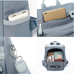 Waterproof Women Backpack Oxford Cloth Shoulder Bags for School Girls Rucksack
