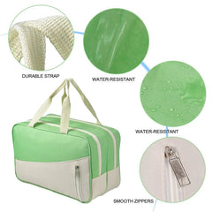 High Woman Large Capacity Waterproof Travel Bag with Wet & Dry Separator