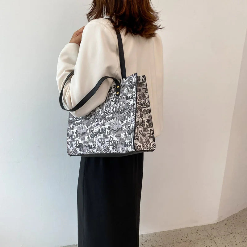 High Woman Shoulder Bag Handbag Large Capacity Purse Crossbody Bag