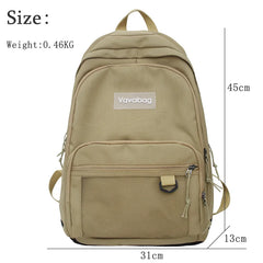 High Women Backpack Book Schoolbag For Teenage Girls Boys